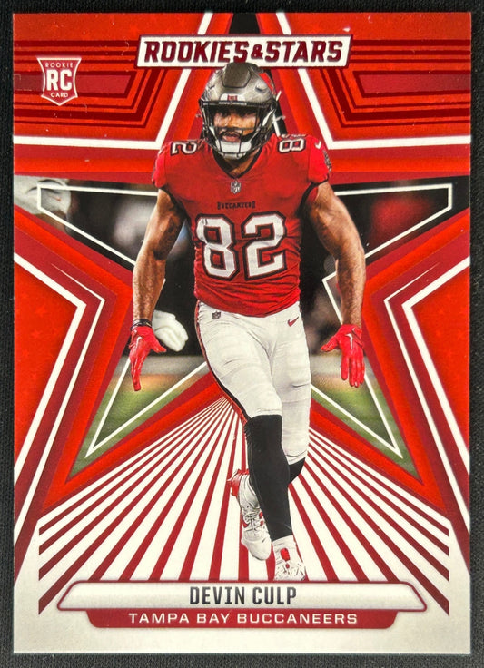 Devin Culp 2024 Panini Rookies & Stars Red Buccaneers Sports Trading Cards