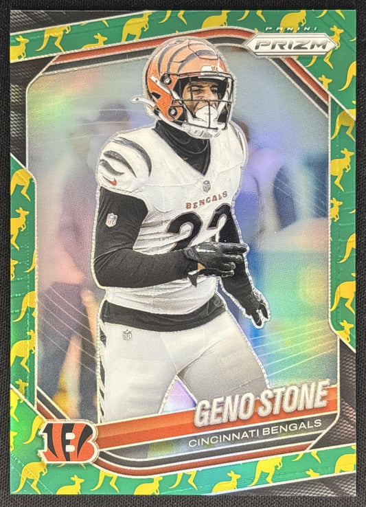 Geno Stone 2025 Panini Prizm Kangaroo /61 Bengals