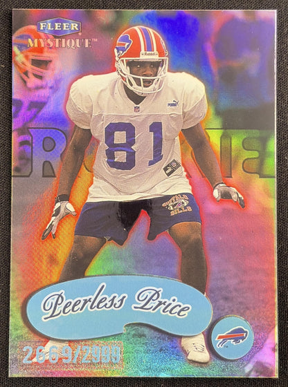 Peerless Price 1999 Fleer Mystique /2999 Bills Sports Trading Card