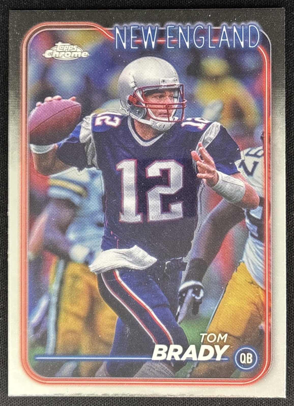 Tom Brady 2024 Topps Chrome Patriots Sports Trading Cards