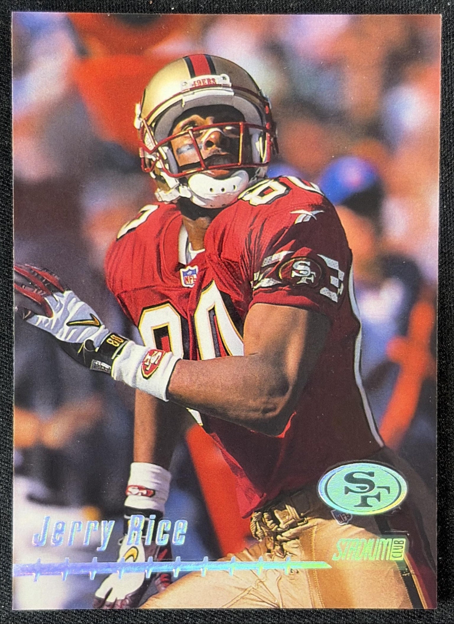 Jerry Rice 1999 Topps Stadium Club 49ers