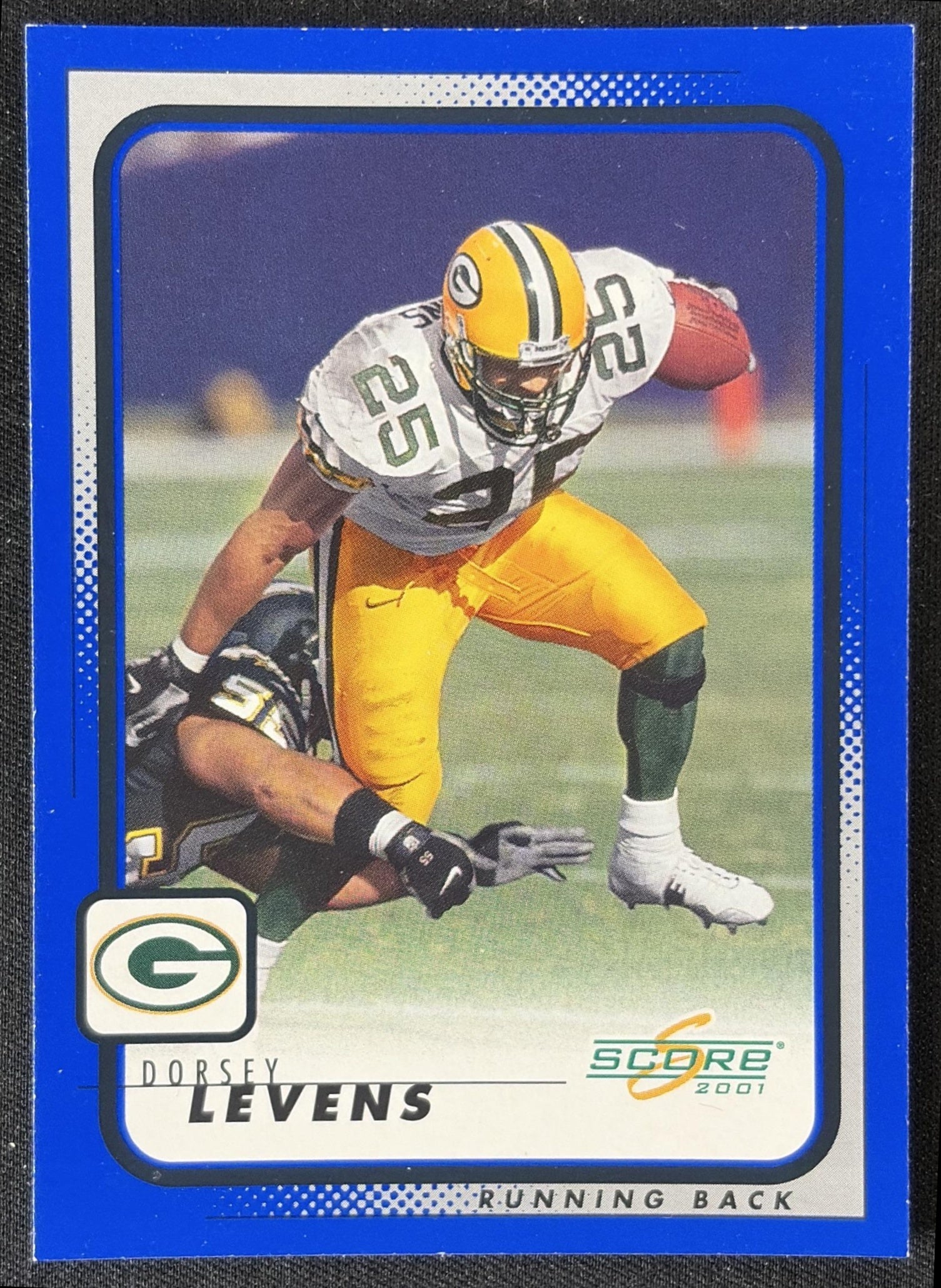 Dorsey Levens 2001 Score Packers