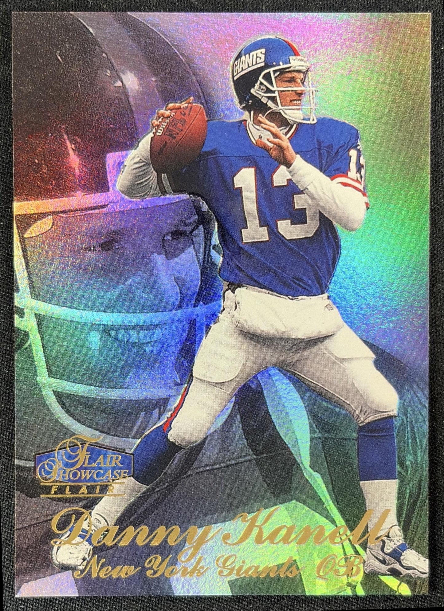 Danny Kanell 1998 Fleer Flair Showcase Row 3 Giants