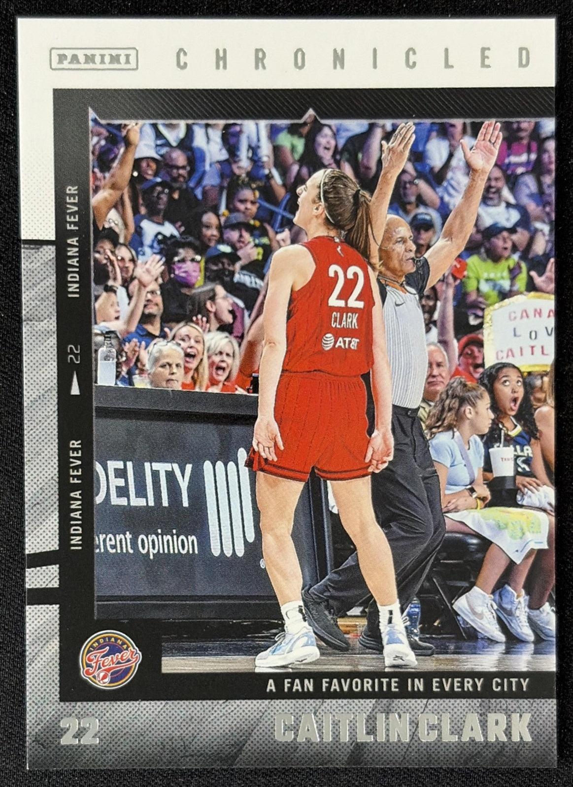 Caitlin Clark 2025 Panini Chronicled WNBA Fever 25 Sports Trading Card