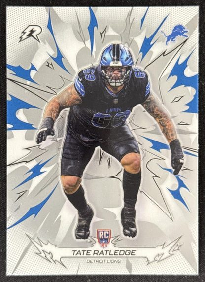 Tate Ratledge 2025 Topps Resurgence Lions Sports Trading Card