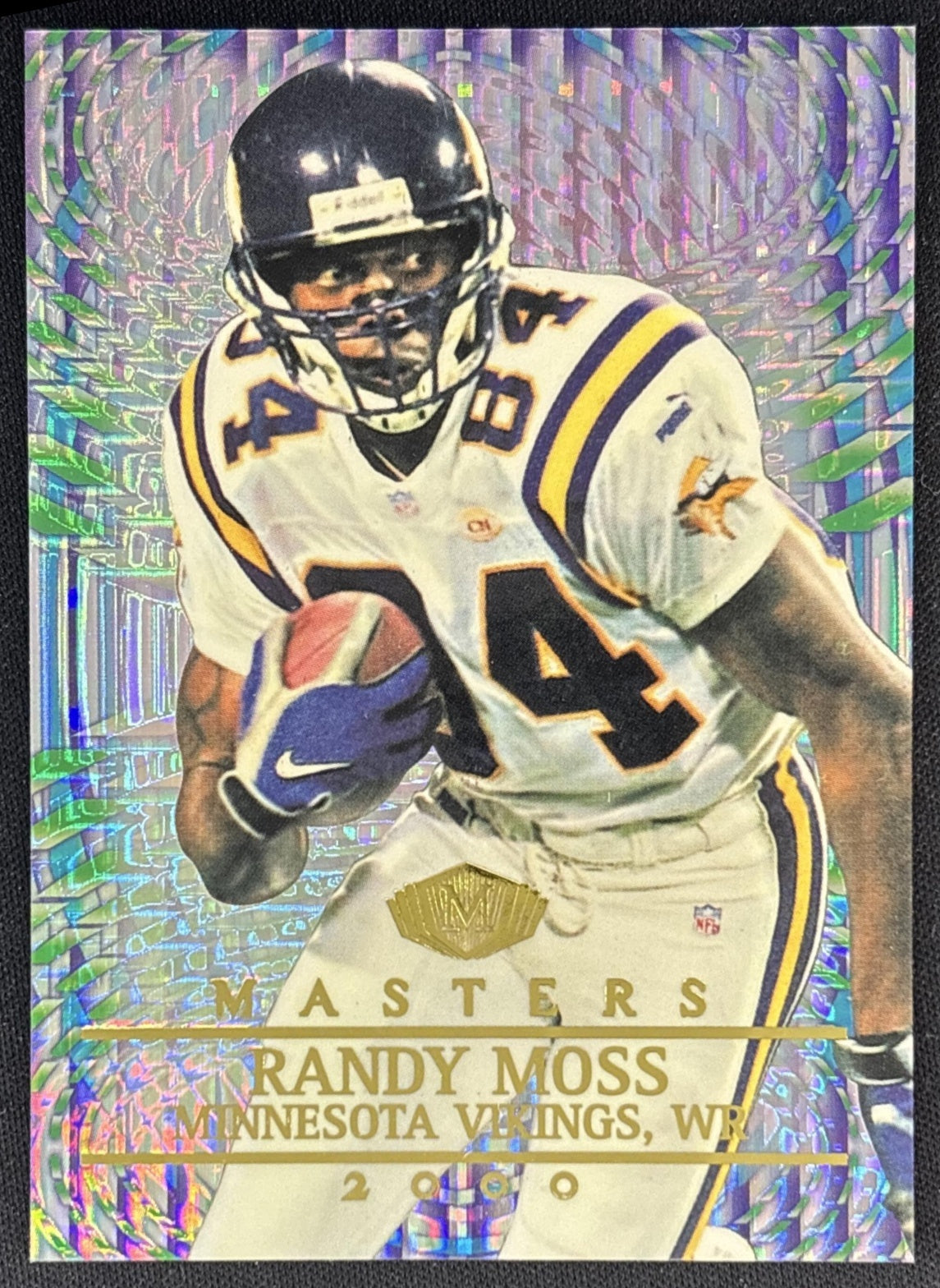 Randy Moss 2000 Collector's Edge Masters Retail Vikings Front