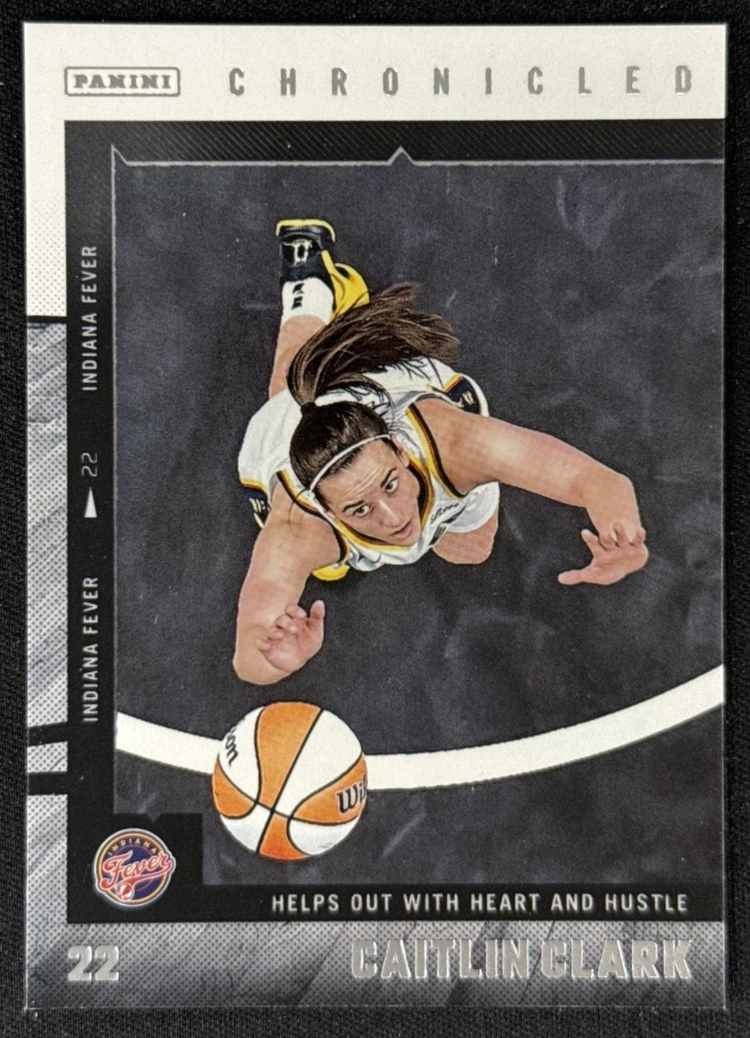 Caitlin Clark 2025 Panini Chronicled WNBA Fever 40 Sports Trading Card
