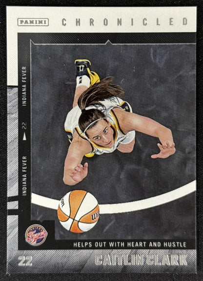 Caitlin Clark 2025 Panini Chronicled WNBA Fever 40 Sports Trading Card