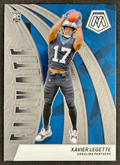 Xavier Legette 2024 Mosaic Elevate Panthers Sports Trading Card