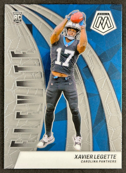Xavier Legette 2024 Mosaic Elevate Panthers Sports Trading Card