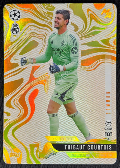 Thibaut Courtois 2025 Match Attax Common Sports Trading Cards