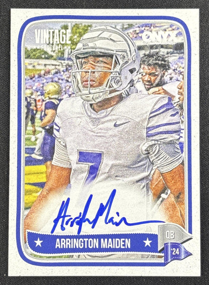 Arrington Maiden 2024 Onyx Vintage Collection Auto