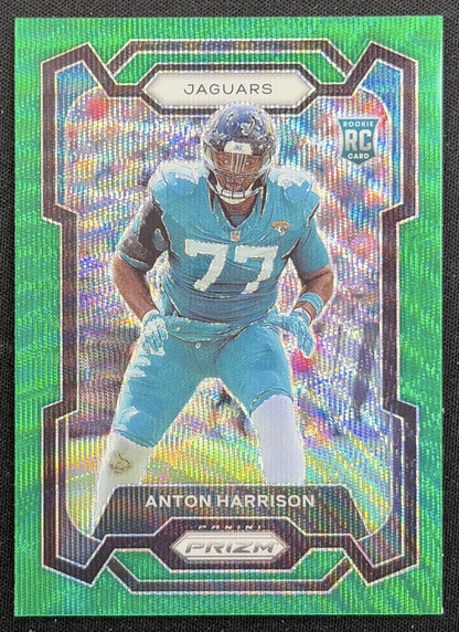 Anton Harrison 2023 Panini Prizm Green Wave Jaguars