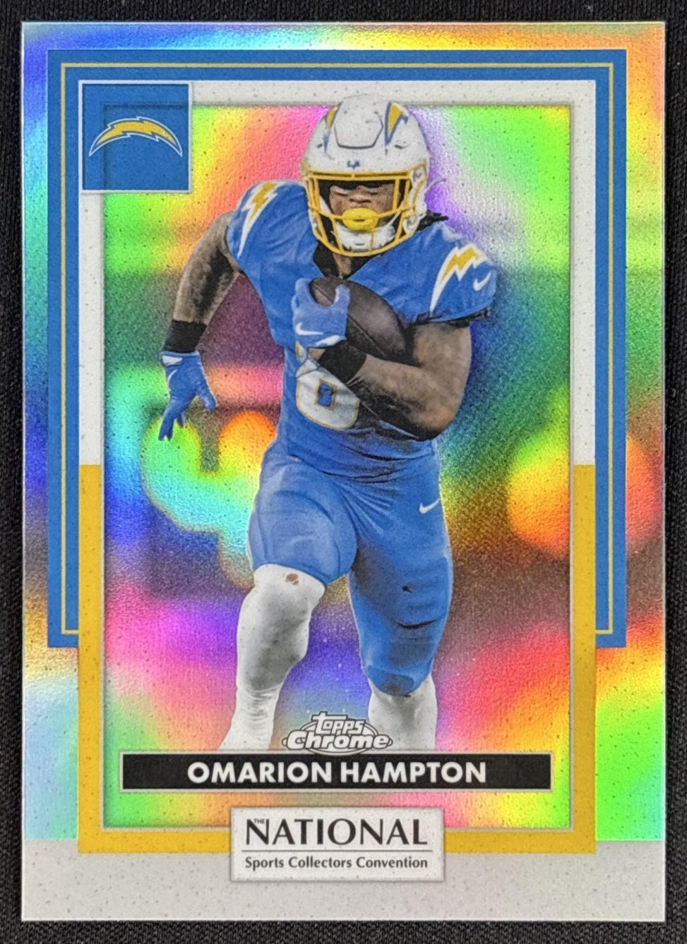Omarion Hampton 2026 Topps NSCC Collection NFL Chargers Sports Trading Cards