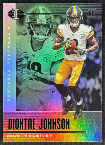 Diontae Johnson 2019 Illusions Rookie Steelers Default Title Sports Trading Cards
