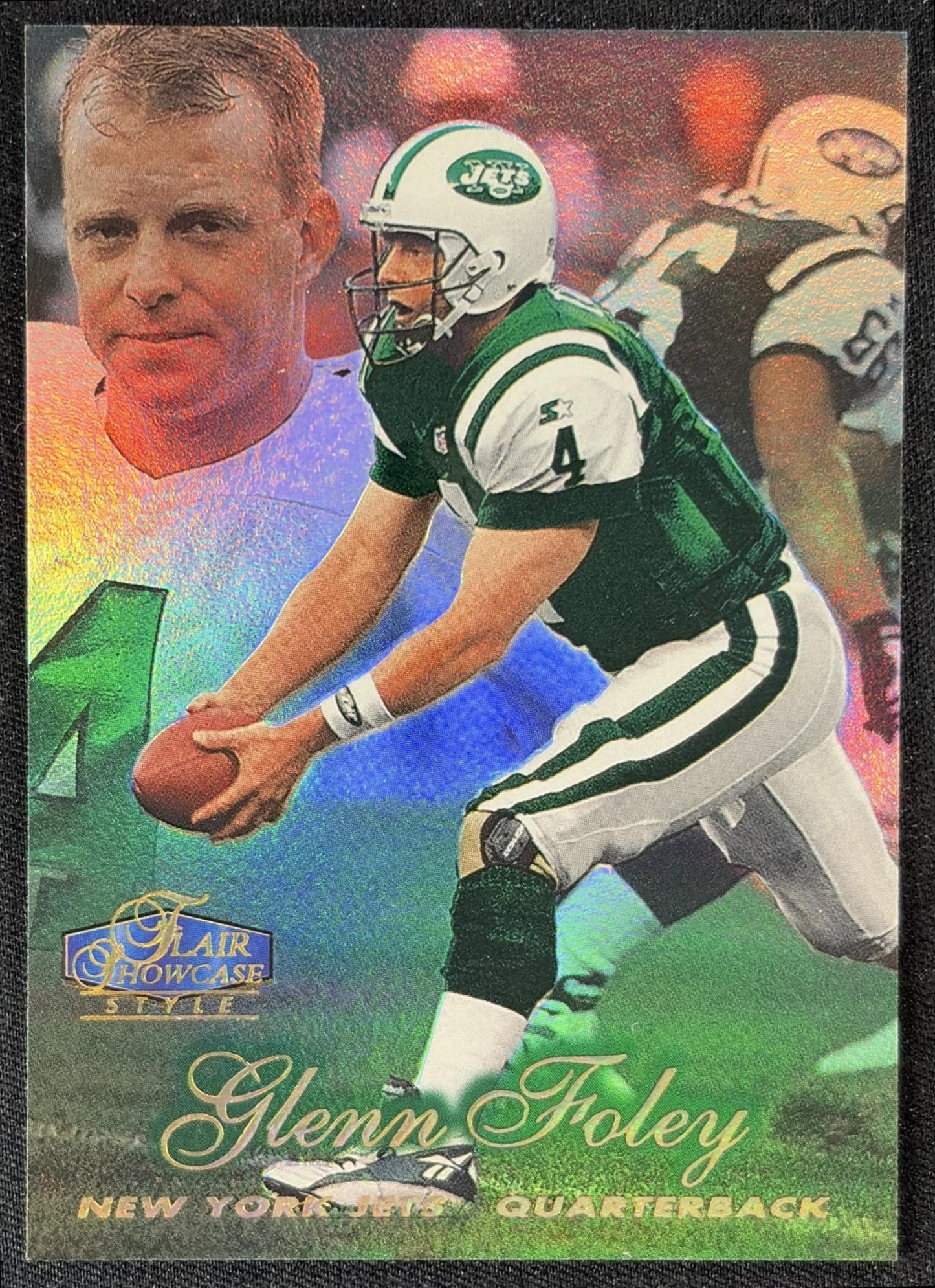 Glenn Foley 1998 Fleer Flair Showcase Row 2 Style Jets