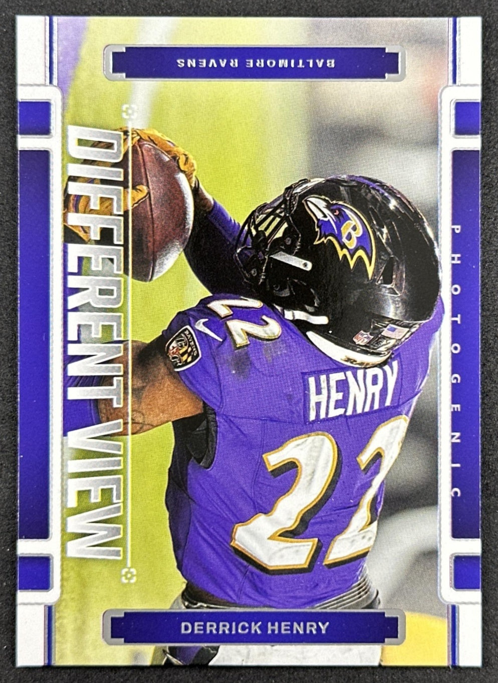 Derrick Henry 2025 Panini PhotoGenic A Different View Ravens Default Title Sports Trading Cards