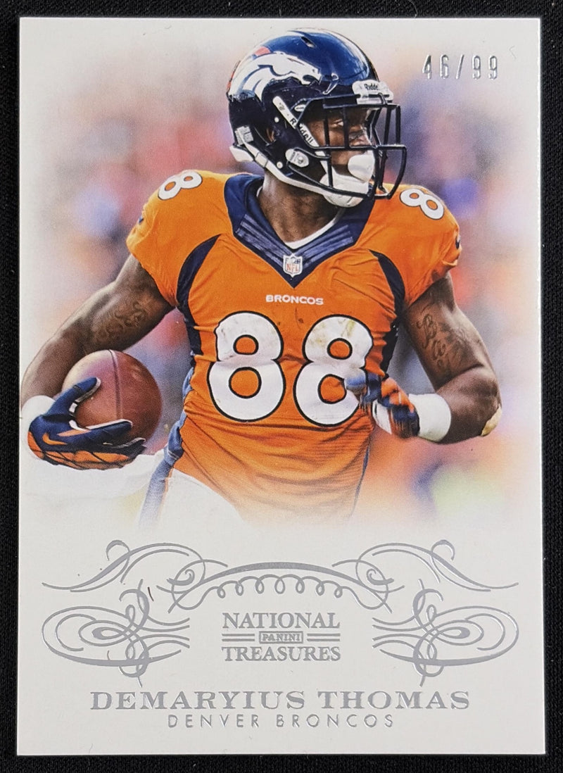 Demaryius Thomas 2013 Panini National Treasures /99 Broncos