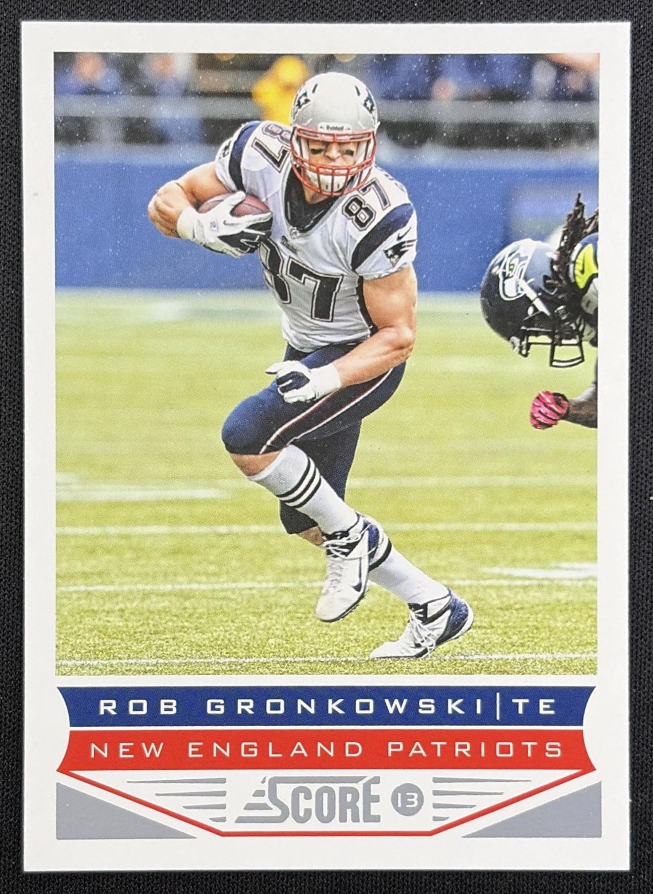 Rob Gronkowski 2013 Panini Score Scorecard Patriots