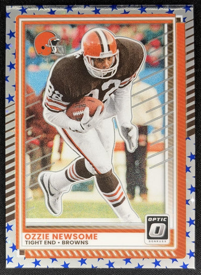 Ozzie Newsome 2025 Panini Donruss Optic Stars Prizm Browns Sports Trading Cards