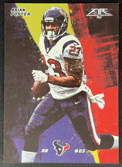 Arian Foster 2015 Topps Fire Gold /299 Texans
