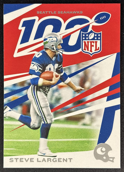 Steve Largent 2019 Panini Chronicles NFL 100 Seahawks