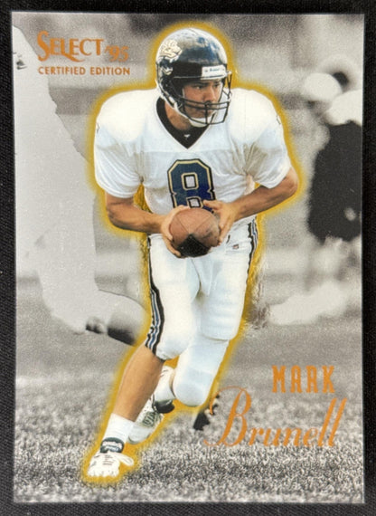 Mark Brunell 1995 Pinnacle Select Certified Jaguars Sports Trading Card