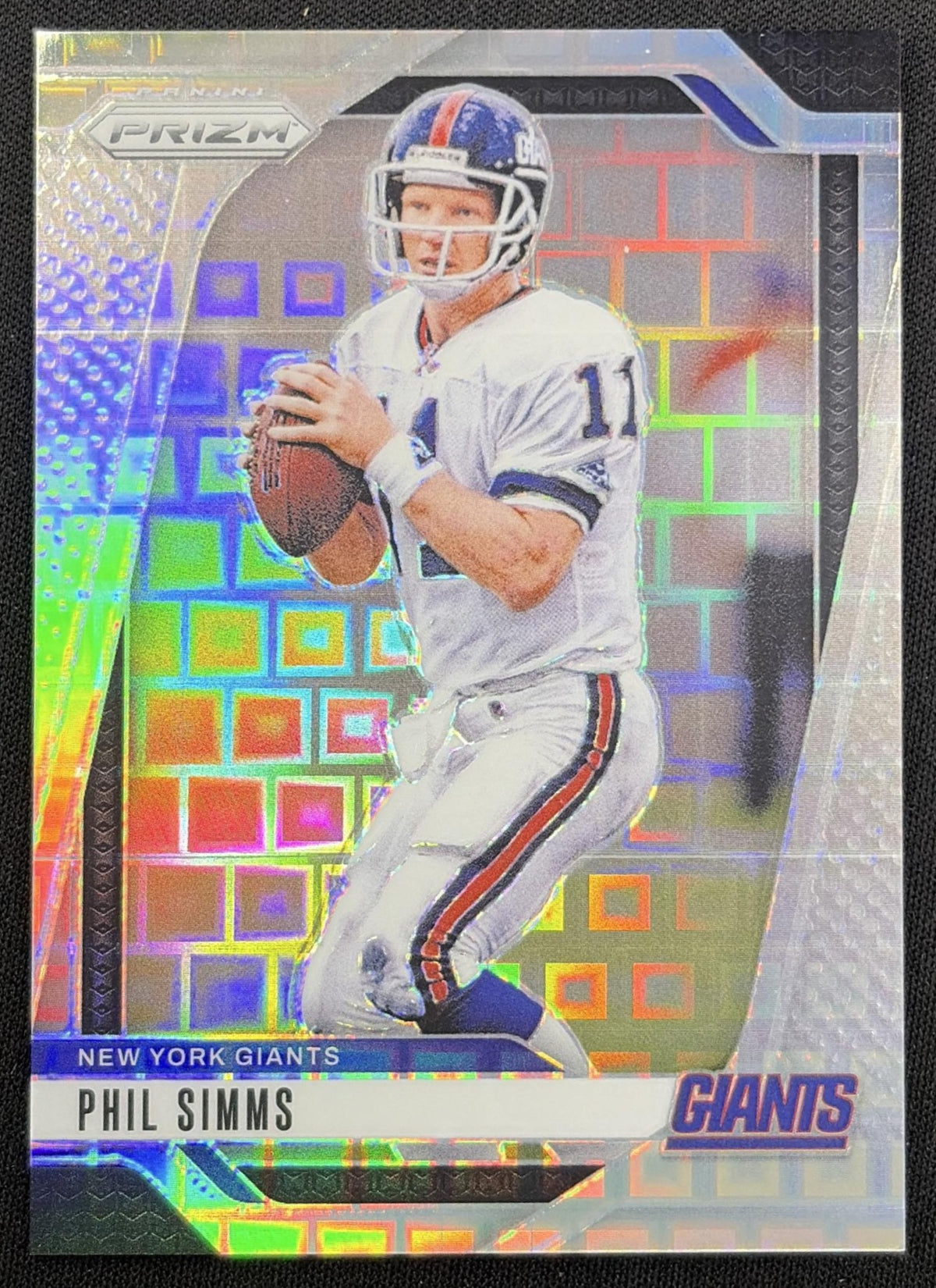 Phil Simms 2024 Panini Prizm Pandora /400 Giants