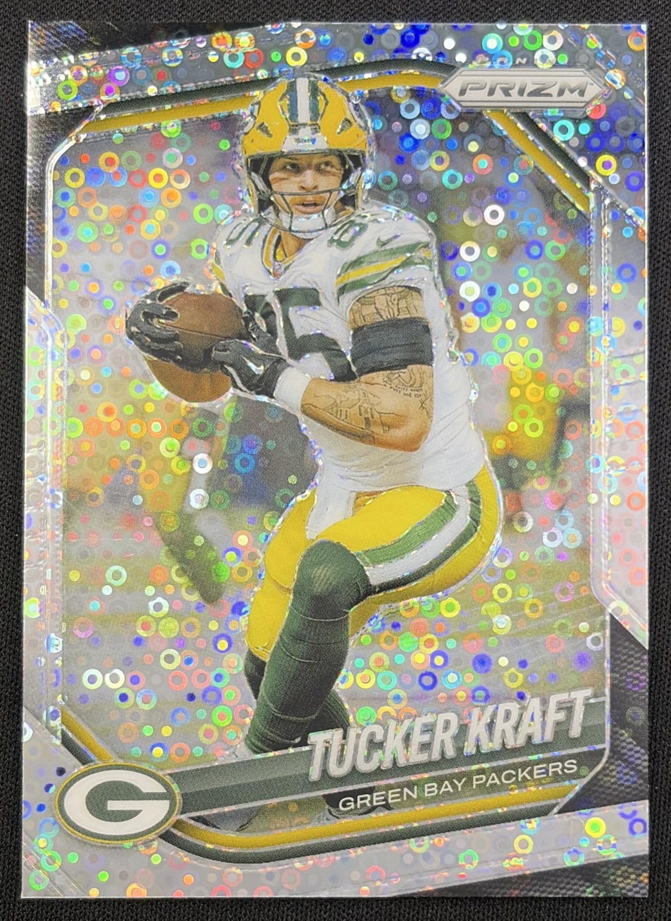 Tucker Kraft 2025 Panini Prizm No Huddle Packers Green Bay Packers