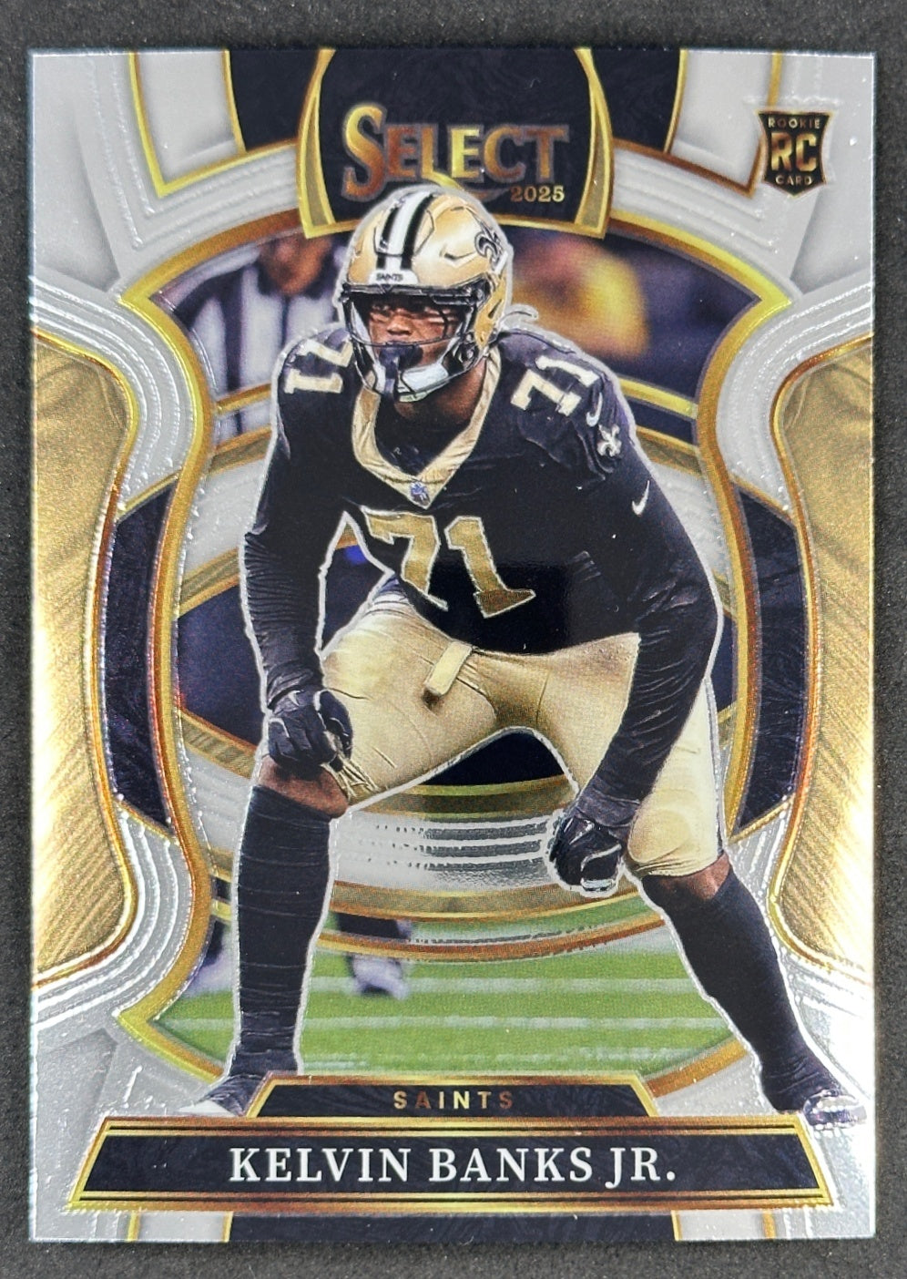 Kelvin Banks Jr. 2025 Select Concourse Saints Sports Trading Cards