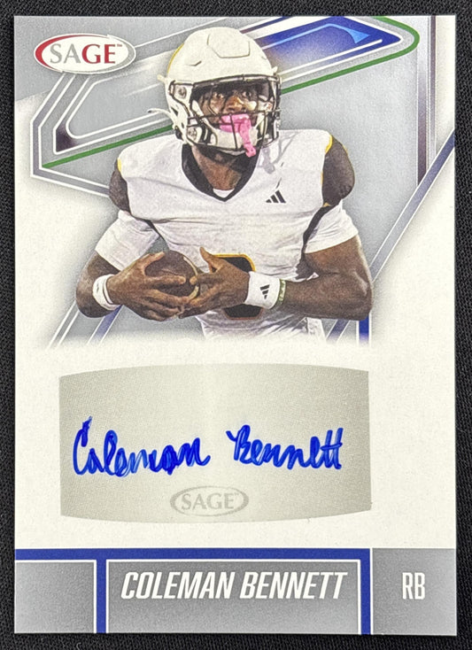 Coleman Bennett 2026 SAGE Auto