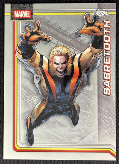 Sabretooth 2026 Topps Chrome Marvel Comics