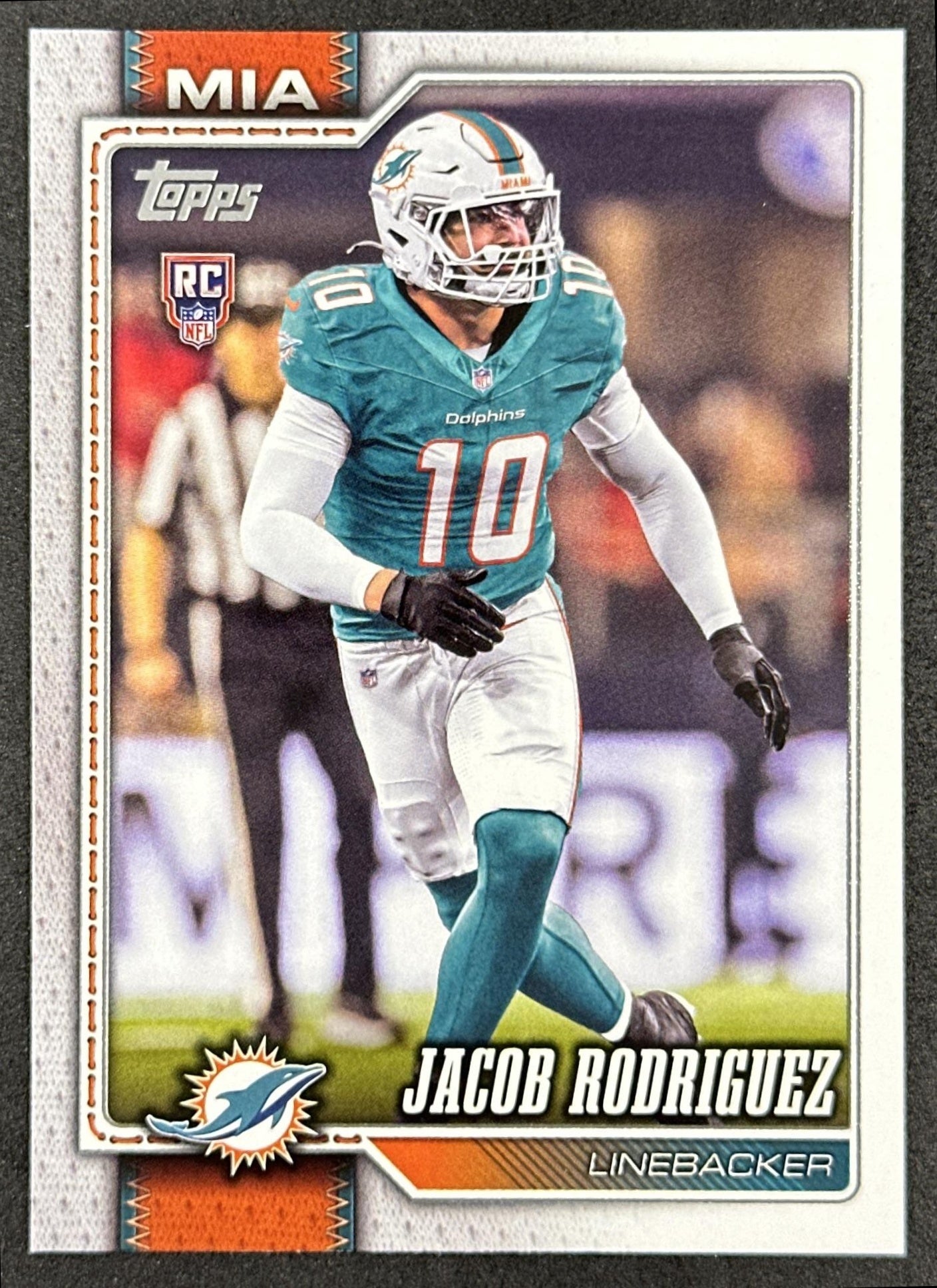 Jacob Rodriguez 2026 Topps Flagship Rookie Dolphins Sports Trading Cards