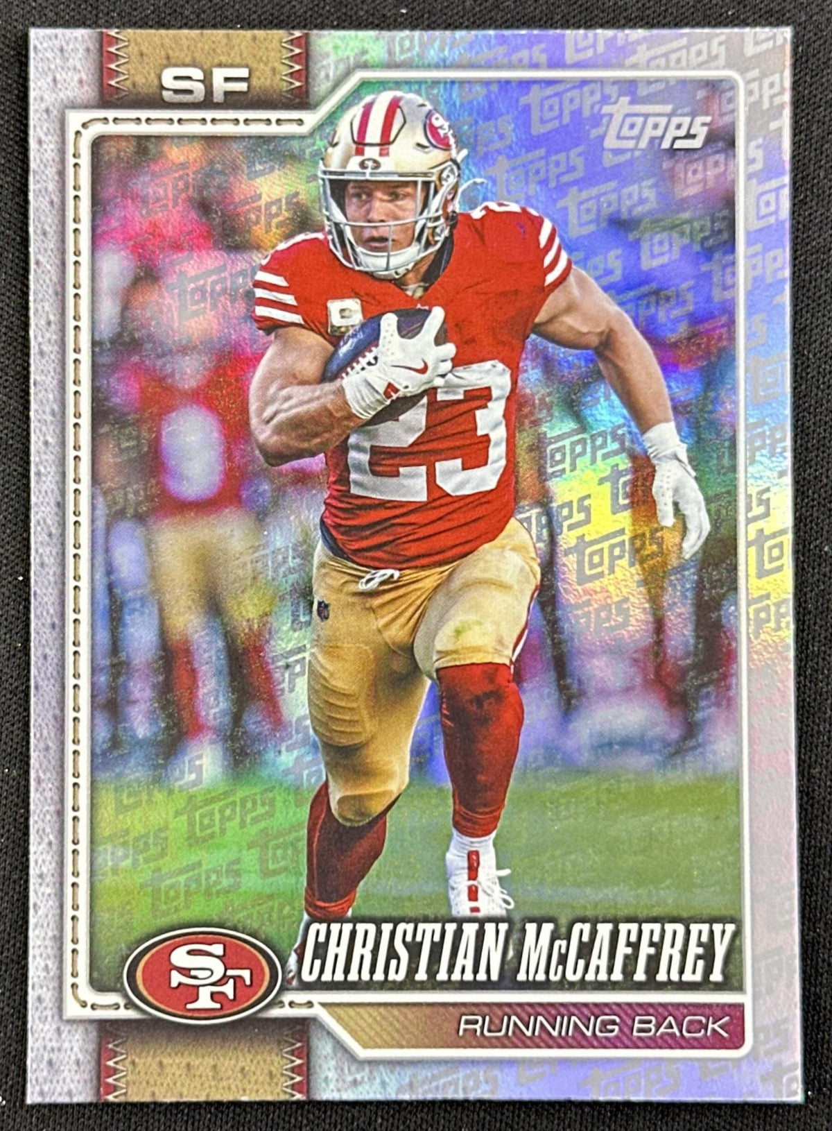 Christian McCaffrey 2026 Topps Flagship Fanatics Foil 49ers