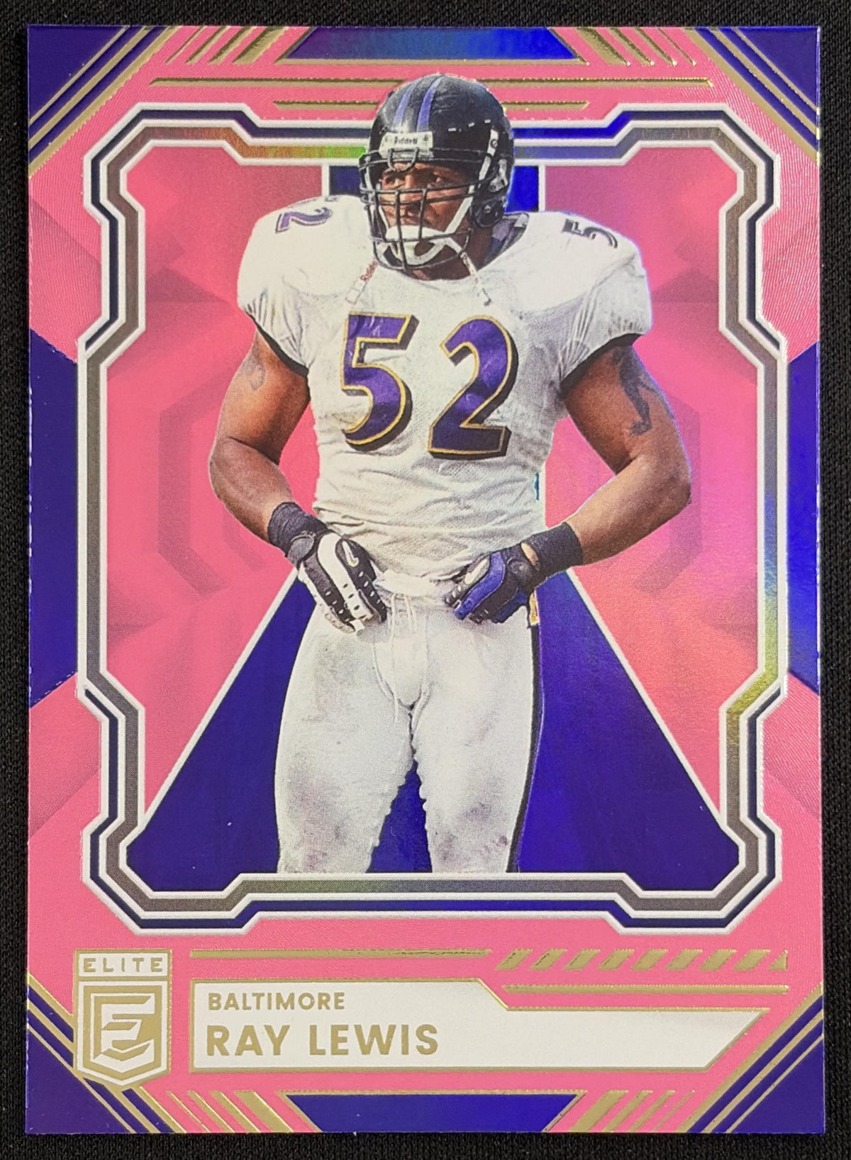 Ray Lewis 2026 Panini Donruss Elite Pink Ravens