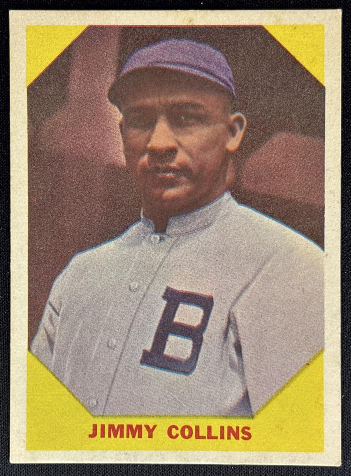 Jimmy Collins 1960 Fleer Baseball Greats Indians front