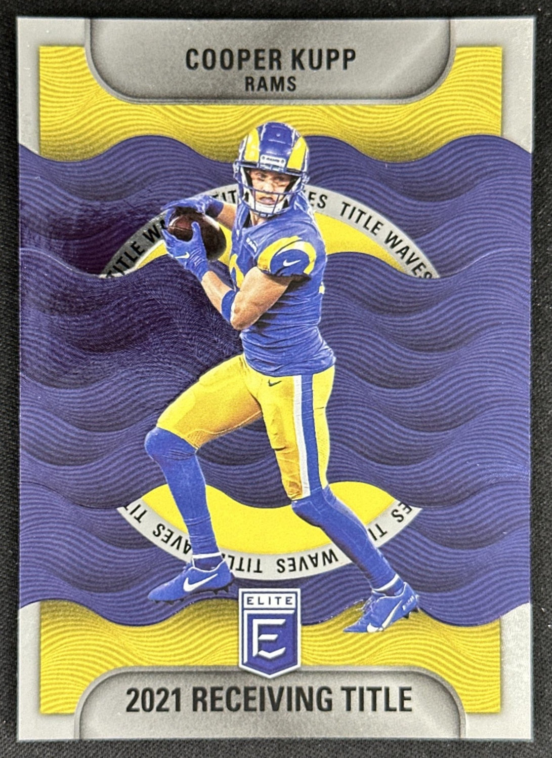 Cooper Kupp 2022 Panini Donruss Elite Title Waves /349 Rams
