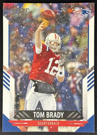 Tom Brady 2021 Panini Score Patriots Sports Trading Cards