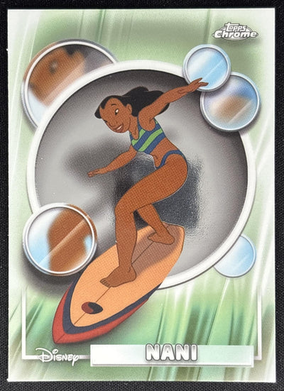 Nani 2026 Topps Chrome Disney Lilo & Stitch front