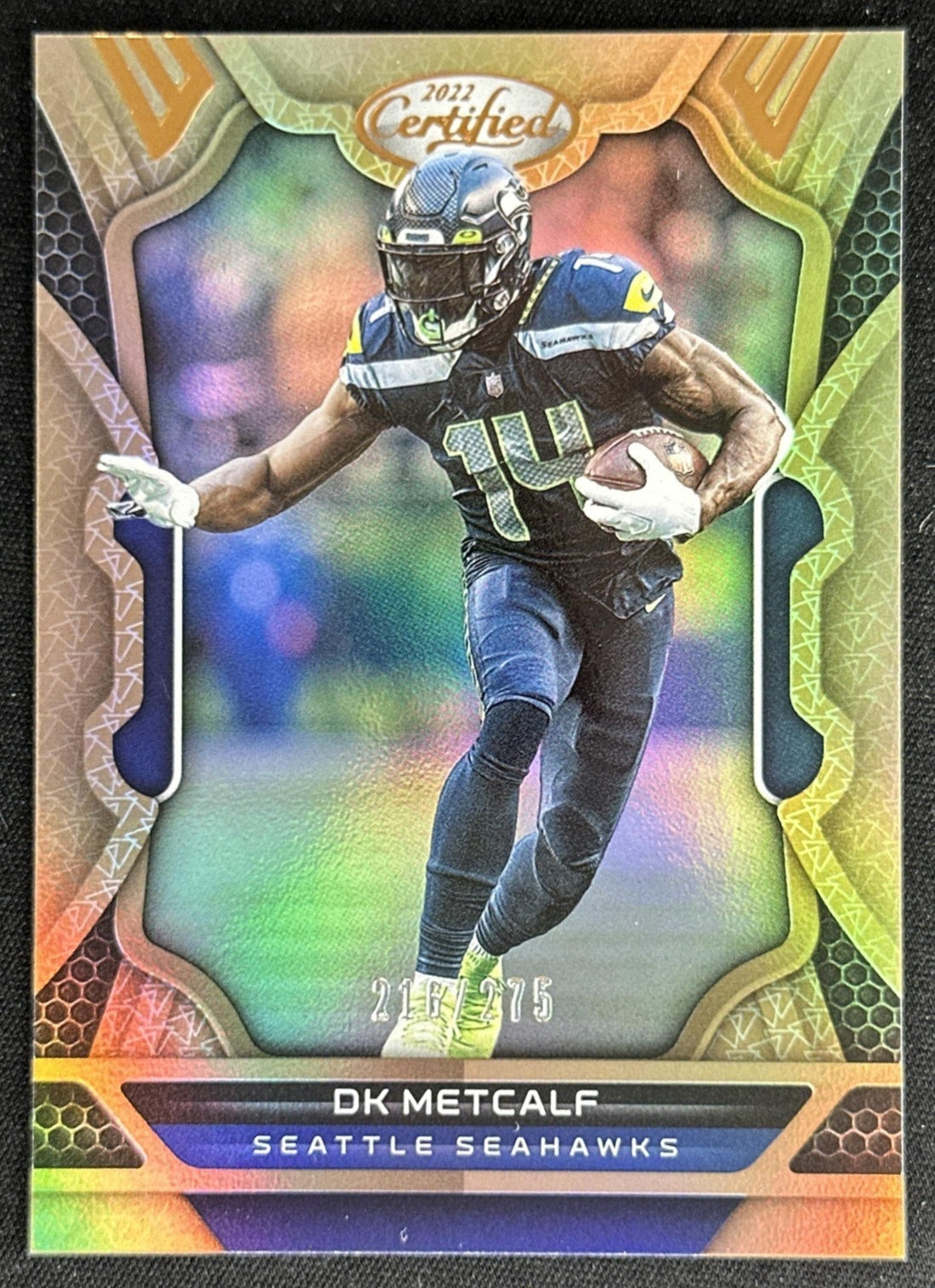 DK Metcalf 2022 Panini Certified Mirror Bronze /275 Seahawks