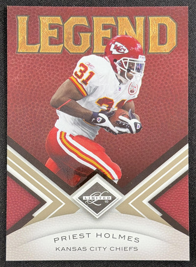 Priest Holmes 2010 Panini Limited /499 Chiefs Sports Trading Card