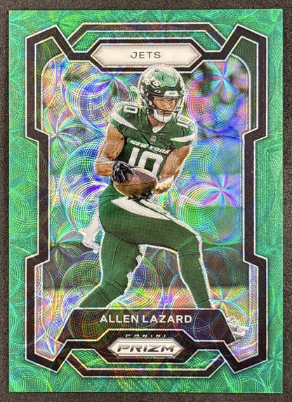 Allen Lazard 2022 Panini Prizm Green Scope /75 Packers front