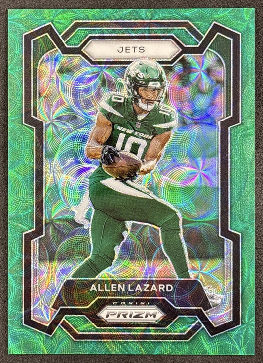 Allen Lazard 2022 Panini Prizm Green Scope /75 Packers Sports Trading Cards