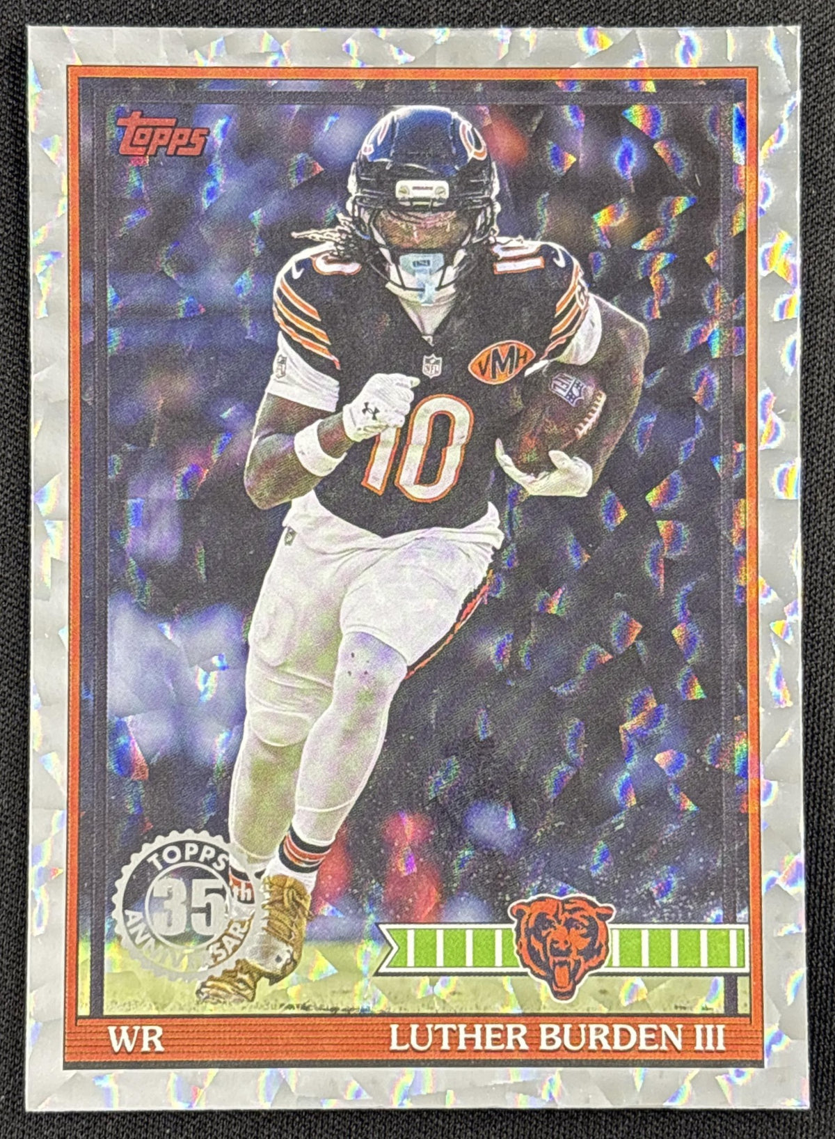 Luther Burden III 2026 Topps 1991 Crackle Foil Bears