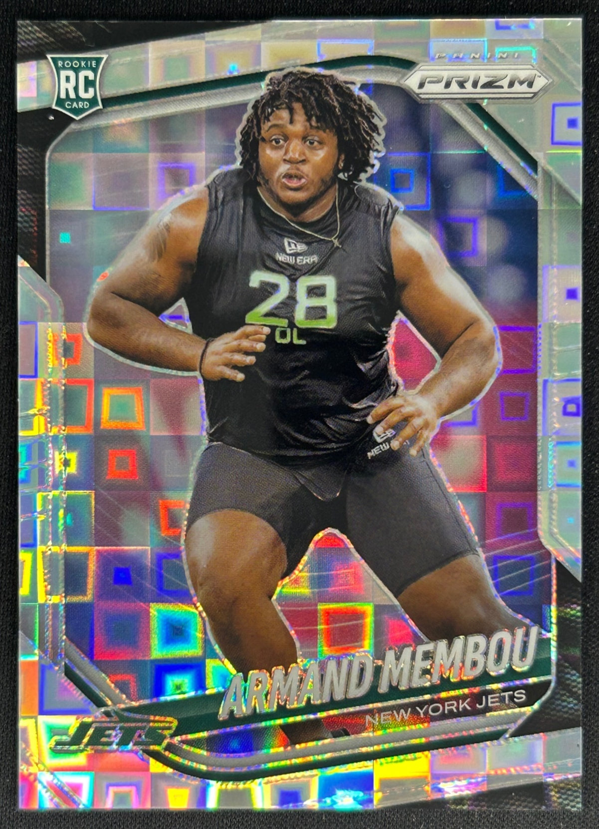 Armand Membou 2025 Panini Prizm Pandora /400 Jets Sports Trading Cards