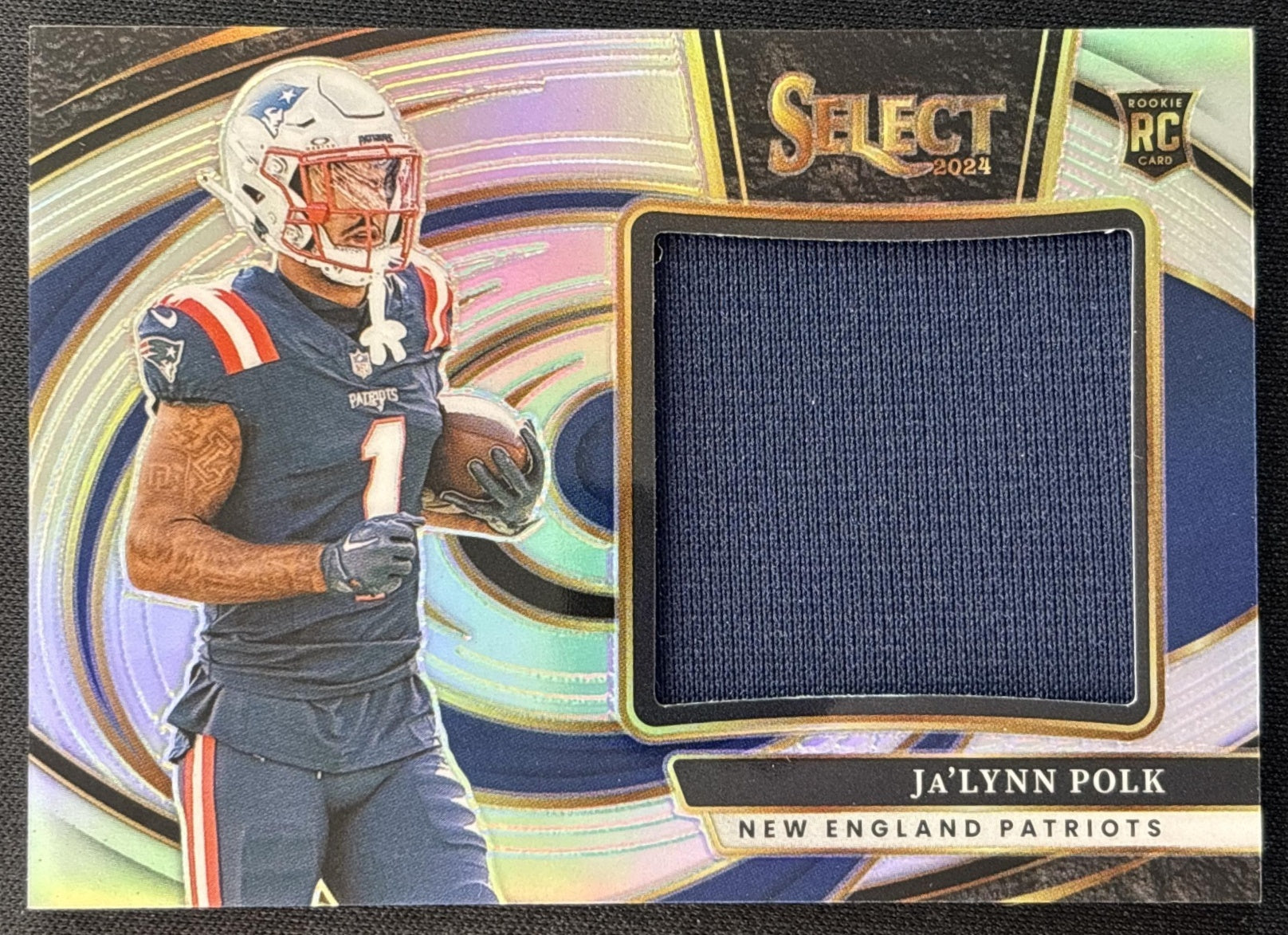 USオリジナル MADELEINE PEYROUX JAZZ シリアルナンバー Ja'Lynn Polk 2024 Panini Select Jumbo Rookie Swatch /149 Patriots