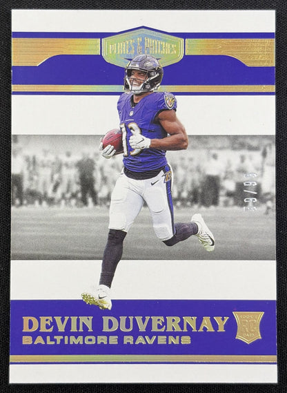 Devin Duvernay 2020 Panini Plates & Patches /99 Ravens