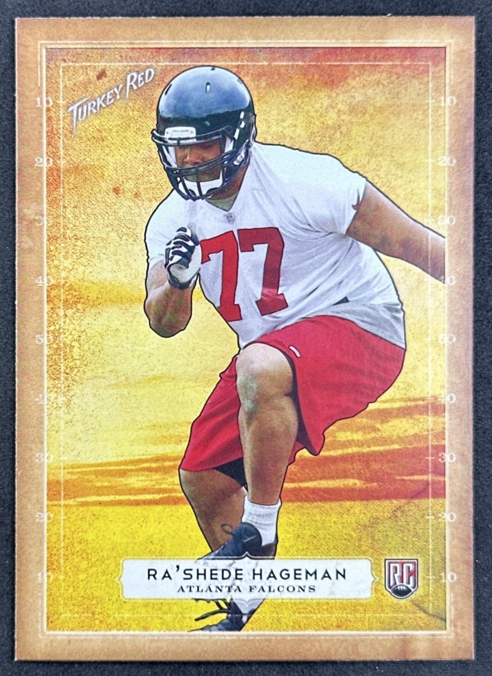 Ra'Shede Hageman Rookie 2014 Topps Turkey Red Falcons