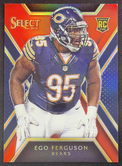 Ego Ferguson 2014 Panini Select Prizm Red /99 Bears Sports Trading Card