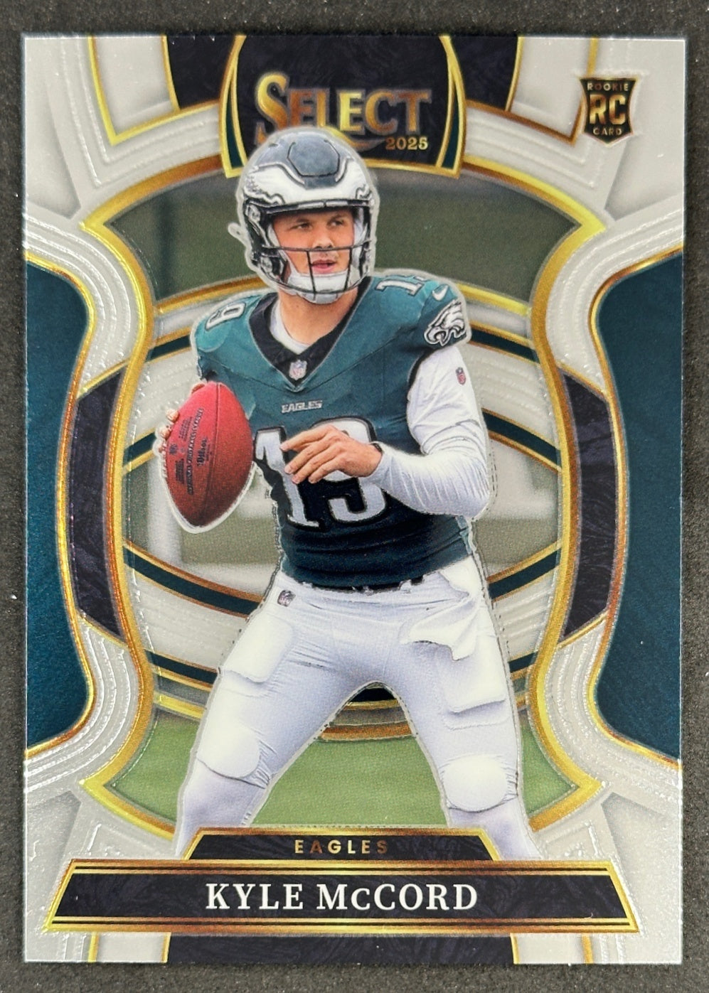 Kyle McCord 2025 Select Concourse Eagles Sports Trading Cards